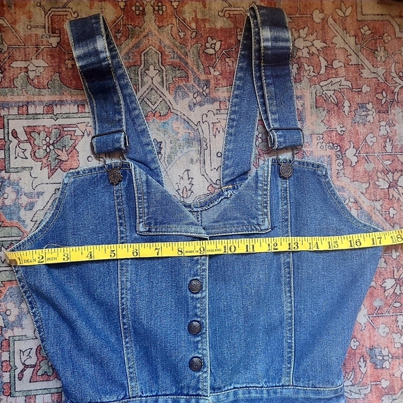 Vintage 70s Frederick's of Hollywood Sexy Denim Overalls - Picture 11 of 11
